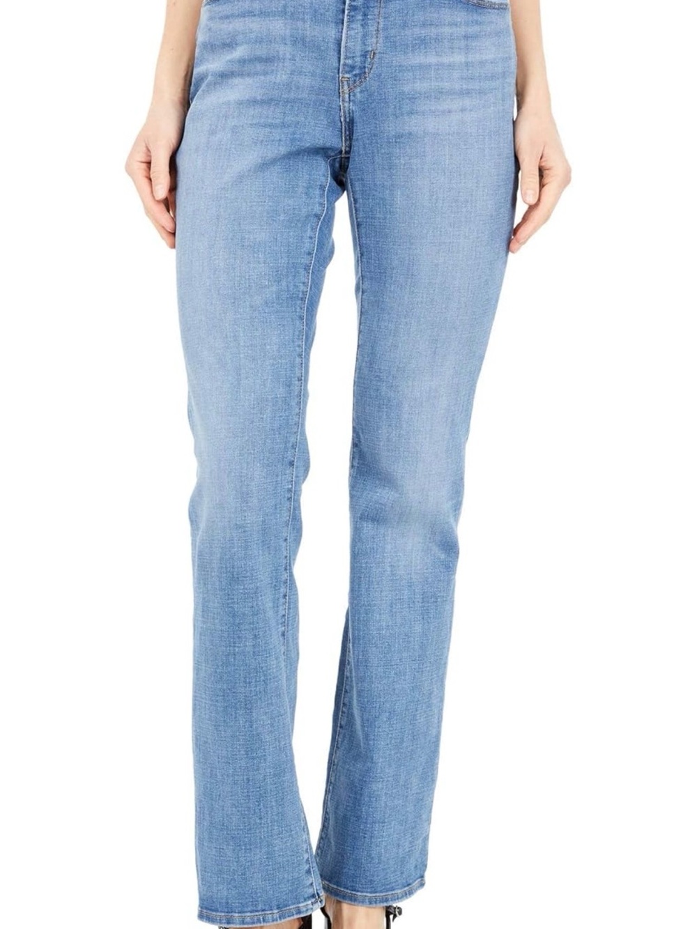 Levi's Women's Boot Cut Jeans in Light Blue Denim